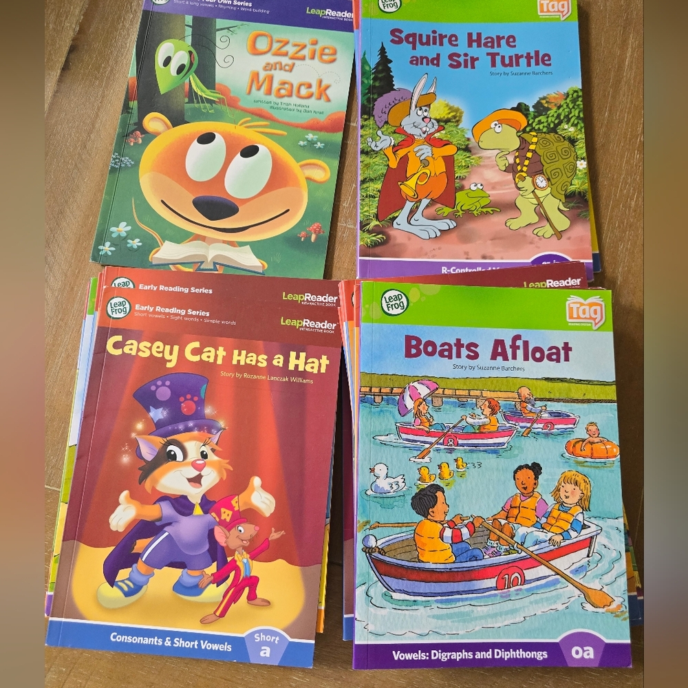 LeapReader Learn to Read (over 20 books)